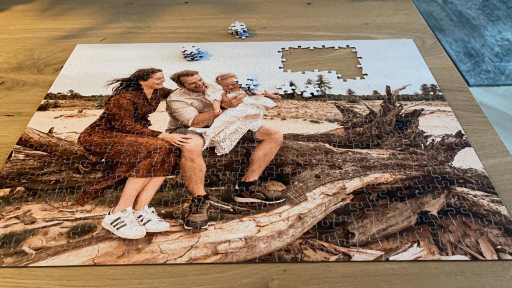 Klantcreaties: puzzel met foto