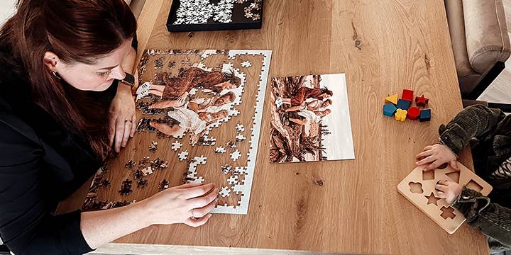 Puzzel met foto maken