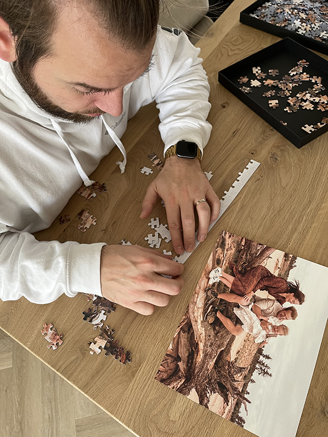 Klantcreaties: puzzel met foto