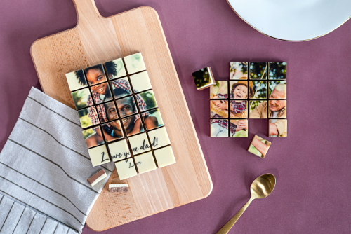 Vaderdag cadeautips: foto op chocolade