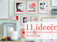 11 ideeën voor originele muurdecoratie in je woning