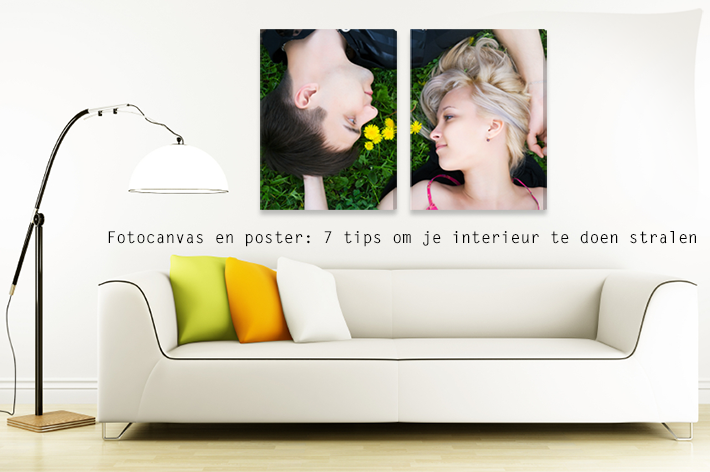 Fotocanvas en poster: 7 tips om je interieur te doen stralen