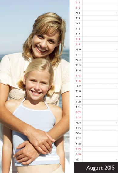 wandkalender wit