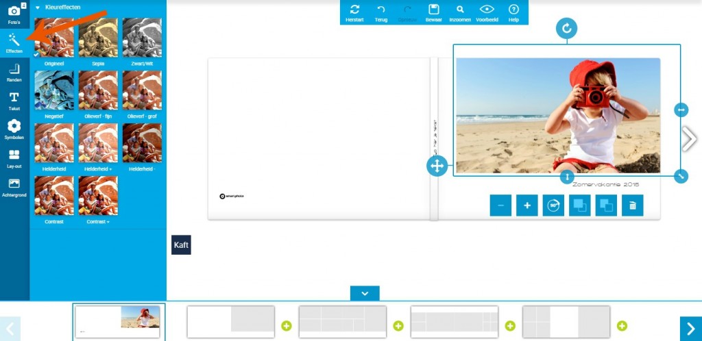 fotoboek filters