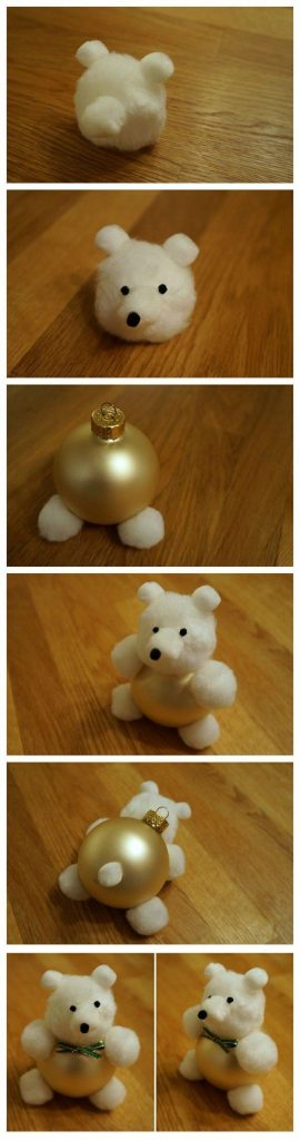 kerstbal knuffel