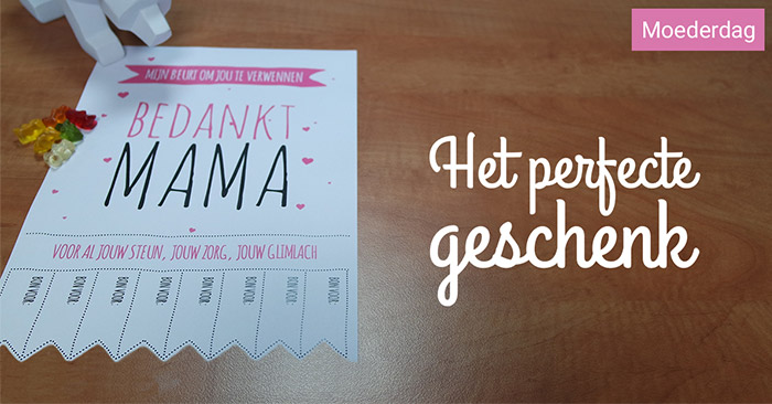 stoel Duur Samenwerken met DIY Moederdag cadeau - Het perfecte geschenk