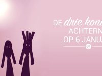 De drie koningen achterna op 6 januari