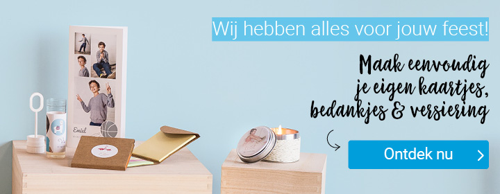 Wij hebben alles voor jouw feest!