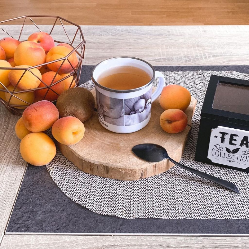 Idée cadeau de dernière minute personnalisé tasse personnalisée (plusieurs modèles, ici la tasse émaillée)