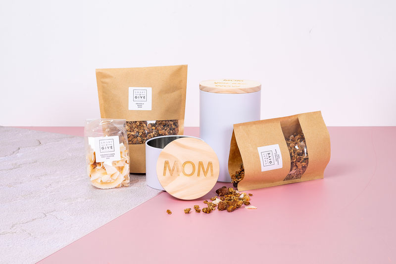 Ontbijt cadeaupakket met granola