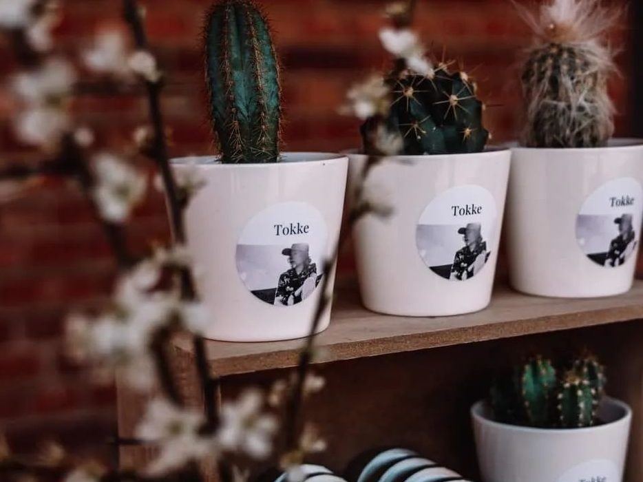De mooiste communie & lentefeest creaties van onze klanten: bloempotjes