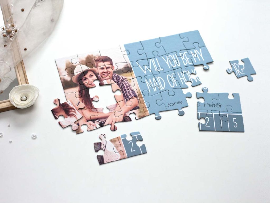 Puzzel met video via Augmented Reality