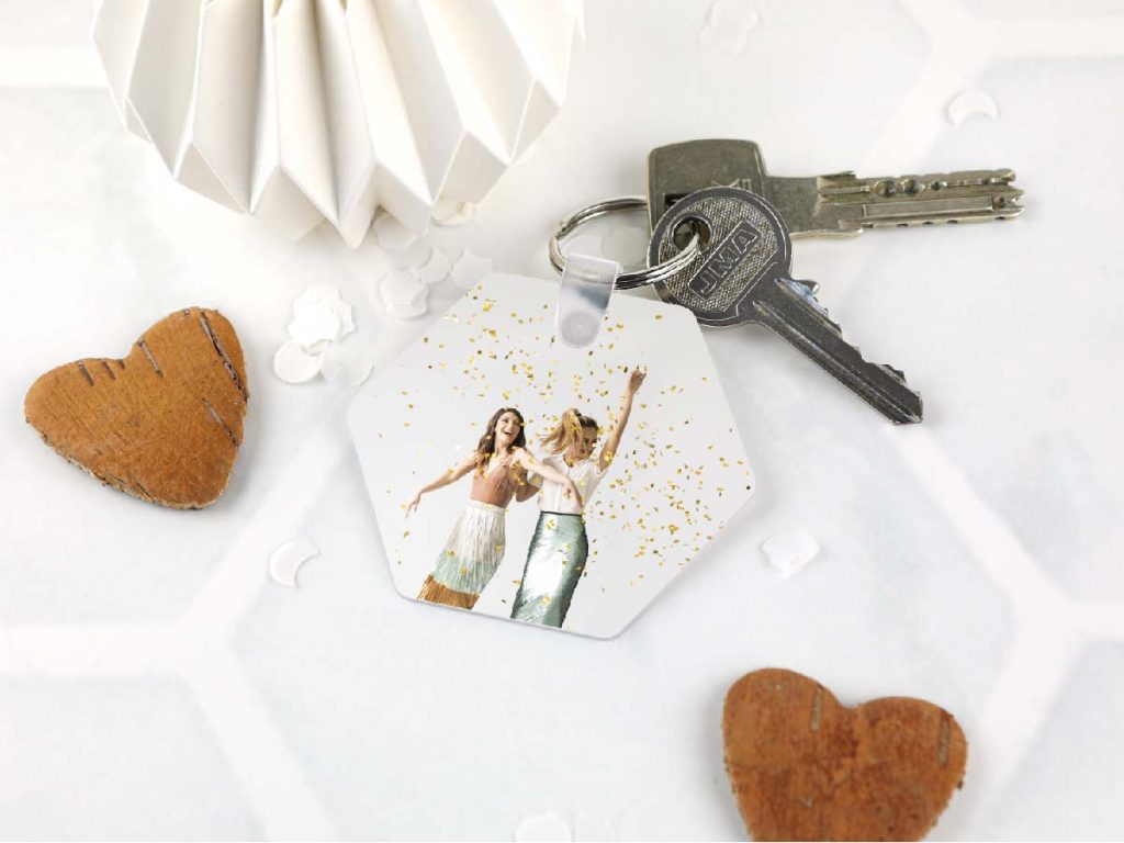 Sleutelhanger met video via Augmented Reality