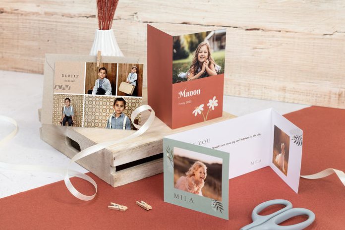 Communiekaartjes met foto