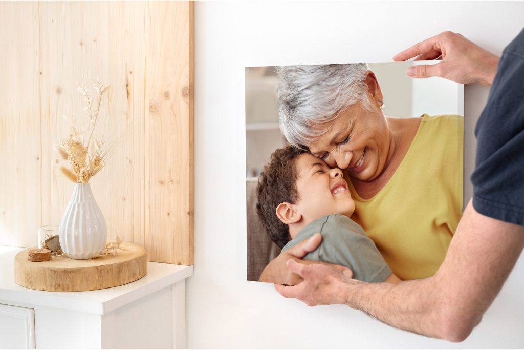 Cadeau photo in memoriam : une toile pour chérir les meilleurs souvenirs