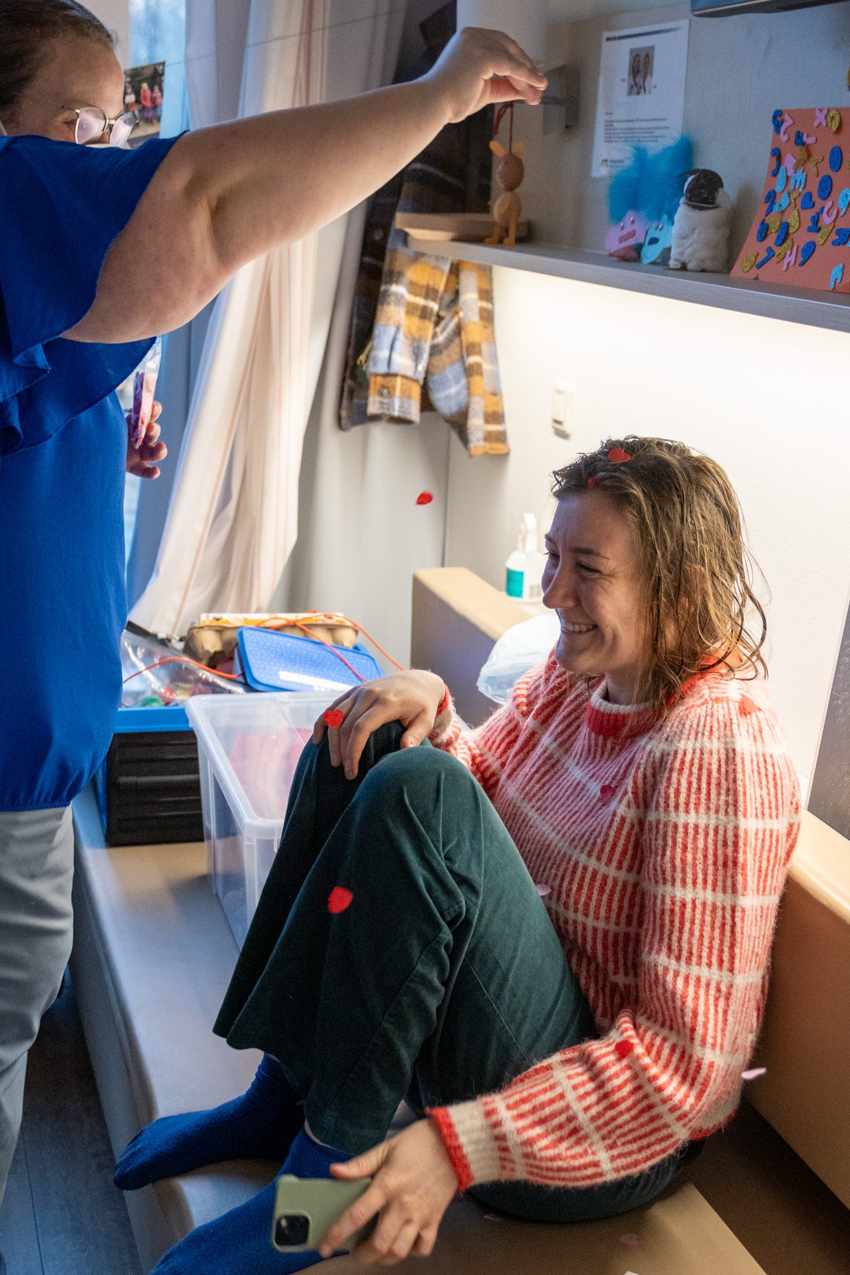 Valentijnsontbijt op de kinderafdeling van ZNA