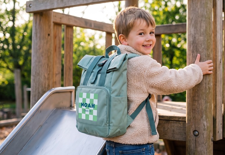 Back to school gepersonaliseerde schoolspullen - rugzak