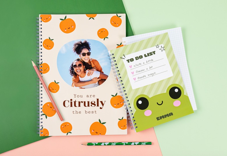 Back to school gepersonaliseerde schoolspullen - notebook schrift