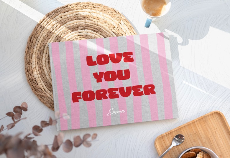 Romantisch fotoboek voor Valentijn