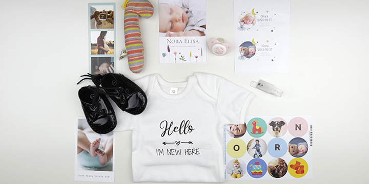 Souvenirs pour cadre de naissance