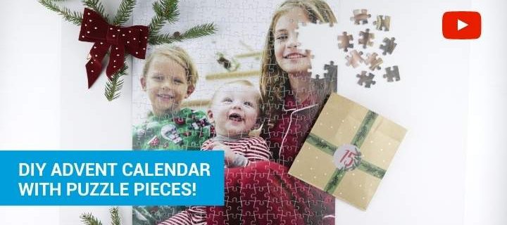 Make your own advent calendar – fill it with puzzle pieces!