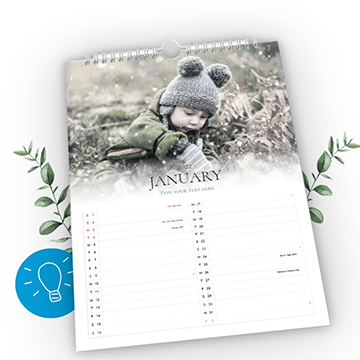 personalised calendar 