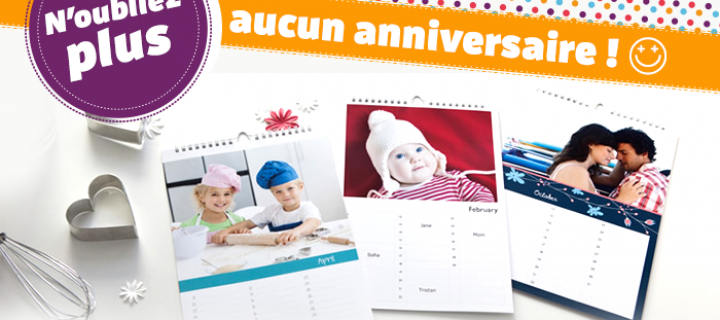 Calendrier anniversaire personnalisé : 7 astuces pour sublimer votre calendrier