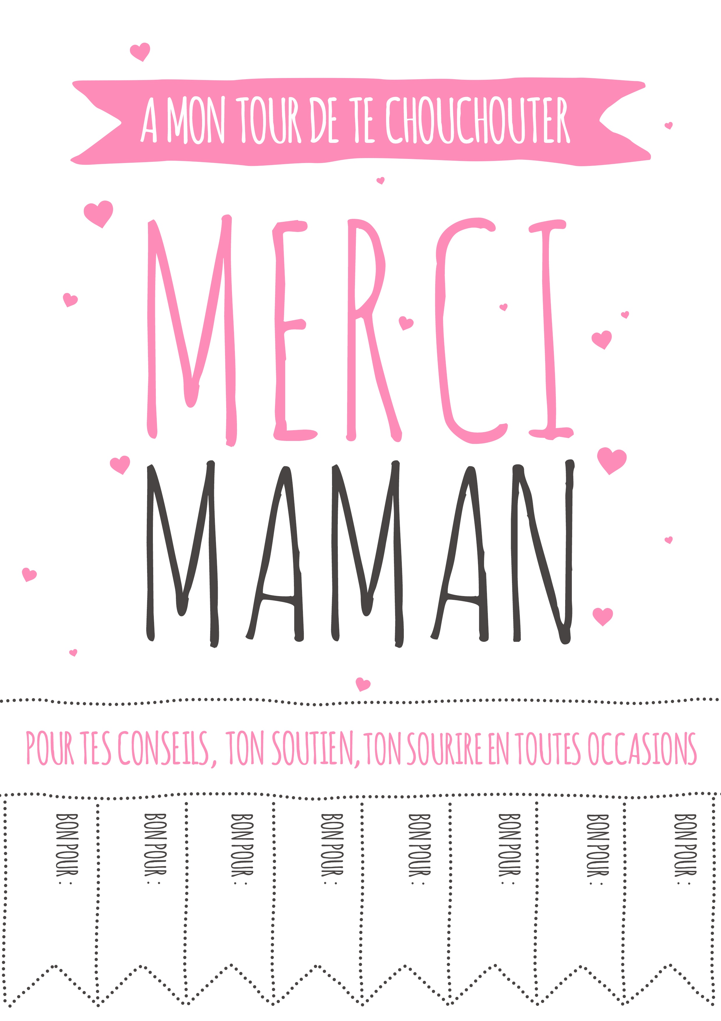 Idée cadeau pour Maman ♥ DIY fête des mères à imprimer