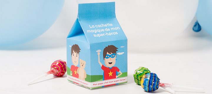 Bricolage fête des Pères : la cachette de mon super-héros