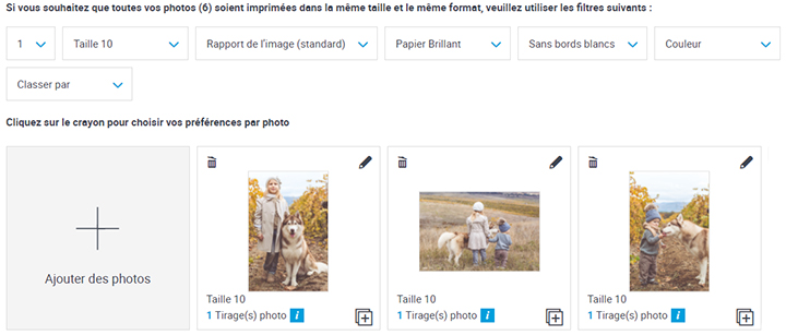 Comment (faire) imprimer vos photos