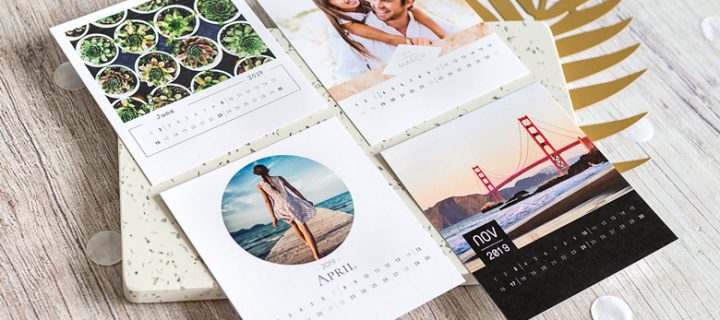 Un calendrier personnalisable resplendissant grâce à vos photos Instagram !