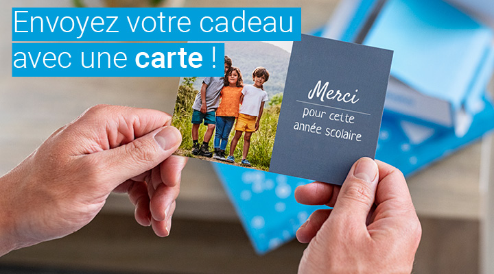 Envoi du cadeau personnalisé