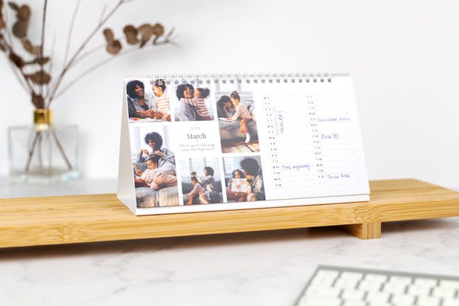 Calendrier année 2023 - calendrier de bureau à poser