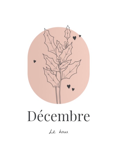 Design fleur de naissance - decembre - smartphoto