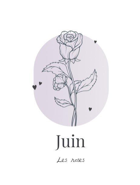 Design fleur de naissance - juin - smartphoto