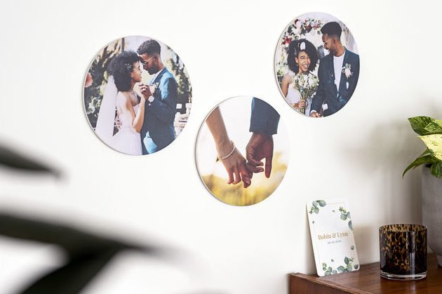 Aimants photo de mariage