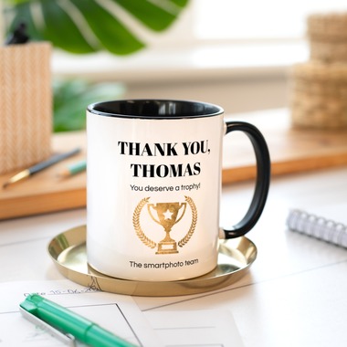 cadeau personnalisé départ retraite : mug pour le café ou thé