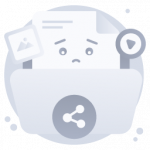 Document sharing, a flat conceptual icon with download facility