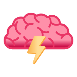 Brainstorming flat icon is premium and editable