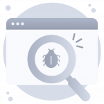 Bug Fixing -Flat Web and Mobile App Icons