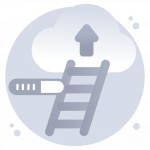 Uploading -Flat Web and Mobile App Icons