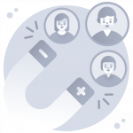 Customer Attraction -Flat Web and Mobile App Icons