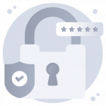 Security -Flat Web and Mobile App Icons