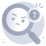 Unknown Search -Flat Web and Mobile App Icons