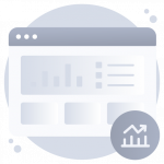 Analytics Result -Flat Web and Mobile App Icons