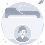User Data -Flat Web and Mobile App Icons