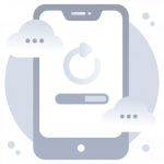 Data Sync -Flat Web and Mobile App Icons
