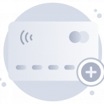 Add Card -Flat Web and Mobile App Icons