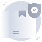 Secure Parcel -Flat Web and Mobile App Icons