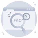 Web Faq -Flat Web and Mobile App Icons